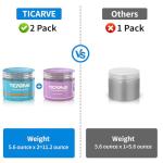 TICARVE 2Pack Cleaning Gel for Car Cleaning Putty Car Slime for Cleaning Car Detailing Putty Detail Tools Car Interior Cleaner Automotive Car Cleaning Kits Keyboard Cleaner Blue Purple (320g/11.2oz)