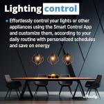 Shelly 1 Mini Gen3, WiFi & Matter Smart Relay Switch with Dry Contacts, 1-Channel 8A, Compatible with Alexa, Home Assistant, SmartThings & Google Home, DYI, Garage Door Opener, No Hub Required