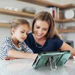 SEFING Phone Case for iPhone 15 Pro Case with Slide Camera Cover, with Finger Ring Holder Stand, fit Magnetic Car Mount, for iPhone 15 Pro (Alpine Green)