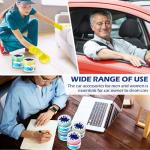 Datanly 12 Pack Car Cleaning Gel Detailing Cleaner Putty Auto Clean Dust Mud Tools Accessories Kit for Car Interior Air Vent Dashboard Keyboard Home Office(Colorful)