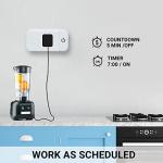 Lunabode LED Smart Plug - 2 Pack Smart Home 2.4G Wi-Fi Plugs Outlet Works with Echo, Alexa & Google Home | Smart Plug for Home with Timer, Remote,Voice & Group Controller | No Hub Required