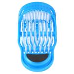 EVERMARKET Simple Feet Cleaner, Magic Foot Scrubber, Exfoliating Easy Feet Cleaning Brush, Foot Shower Spa Massager Slippers for Unisex Adults