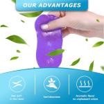 Car Cleaning Gel,Reusable Car Cleaning Putty for Interior Detailing, Car Cleaning Supplies, Auto Detailing Tools, Car Slime for Dust Removal, Car Accessories Interior, Car Cleaning Kit(Purple, 0.8 OZ)