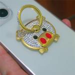 Ycciksld 3 Pcs Cell Phone Finger Holder Finger Grip Phone Case Phone Kickstand Attachment for All Smartphones (3 Kind White)