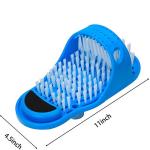 LUITON 2 Pack Foot Scrubber Massager Scrub Feet Cleaner Washer Brush for Shower Spa Massage Floor Slipper for Exfoliating Cleaning Foot