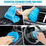 SenseYo 2 Pack Car Cleaning Gel Putty, Car Interior Cleaner Slime Auto Detailing Tools Universal for Notebook Keyboard Camera