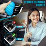 SenseYo 2 Pack Car Cleaning Gel Putty, Car Interior Cleaner Slime Auto Detailing Tools Universal for Notebook Keyboard Camera