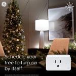 GE Cync Smart Indoor Plug, Smart Outlet Control, WiFi Outlet Plug, Matter Compatible, Works with Alexa and Google Home