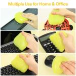 PULIDIKI Car Cleaning Gel Detailing Kit Clean Putty Gel Reusable Auto Detail Tools Car Slime Cleaner Cleaning Supplies, Dust Remover Gifts for Men Women Yellow