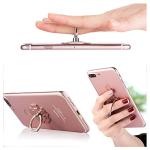 SKYii Cell Phone Ring Stand Finger Ring Holder 360 Rotation Phone Holder Ring Grip Compatible with Apple iPhone Samsung and Other Smart Phones or Phone Case 4-Pack
