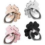 SKYii Cell Phone Ring Stand Finger Ring Holder 360 Rotation Phone Holder Ring Grip Compatible with Apple iPhone Samsung and Other Smart Phones or Phone Case 4-Pack