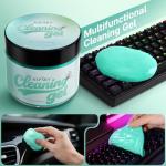 ASFSKY Car Cleaning Gel (Green,Magnolia) Cleaning Putty Universal Dust Cleaning Car Interior Cleaner Keyboard Dust Remover Car Slime Gifts for Women Girl Men（1 Pack）