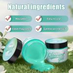 ASFSKY Car Cleaning Gel (Green,Magnolia) Cleaning Putty Universal Dust Cleaning Car Interior Cleaner Keyboard Dust Remover Car Slime Gifts for Women Girl Men（1 Pack）