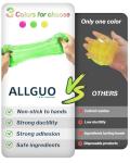 ALLGUO Car Cleaning Gels 3 Pack, Clean Putty Dust Cleaner Kit, Auto Detailing Tools Cleaning Putty Car Interior Cleaner, Keyboard Cleaner, Cleaning Slime Car Cleaning Supplies Gift for Men Women, 240g