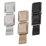 LOEFLIFA 3pcs Phone Finger Strap Holder Set for Smartphones, Anti-Drop Grip Ring Stand with Black, Gold, and Silver Colors, Compatible with Most Cell Phones for Safe One-Hand Use