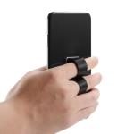 LOEFLIFA 3pcs Phone Finger Strap Holder Set for Smartphones, Anti-Drop Grip Ring Stand with Black, Gold, and Silver Colors, Compatible with Most Cell Phones for Safe One-Hand Use