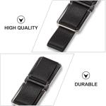 LOEFLIFA 3pcs Phone Finger Strap Holder Set for Smartphones, Anti-Drop Grip Ring Stand with Black, Gold, and Silver Colors, Compatible with Most Cell Phones for Safe One-Hand Use