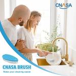 6 Pack Household Deep Cleaning Set - Kitchen, Bathroom & Floor Cleaning Brushes, Includes Scrub, Dish, Bottle, Grout, Crevice & Shoe Brushes