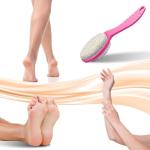 WAFJAMF Foot Stone Brush Exfoliating Brush Shower Foot Srubber with Pumice(1 PCS Rose Red)