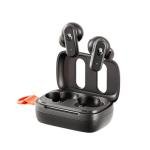 Skullcandy Dime 3 Wireless Earbuds, Bluetooth Headphones, Noise Isolating Fit, Up to 20 Hours Battery, Microphone for iPhone Android, Easy Carry with Integrated Lanyard - True Black