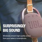 JBL Clip 4 - Portable Mini Bluetooth Speaker, big audio and punchy bass, integrated carabiner, IP67 waterproof and dustproof, 10 hours of playtime, speaker for home, outdoor and travel (Blue)