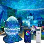 Rossetta Galaxy Projector for Bedroom, Smart App Star Light Projector with Bluetooth Speaker and White Noise, Night Light for Kids Adults Game Room, Home Party, Ceiling, Room Décor