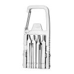 baixikly Pocket Multitool Keychain Screwdriver Multifunctional Screwdriver Folding Outdoor Bottle Opener for Camping Outdoors