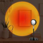 Spacenight Sunset Lamp Projector Multi-Color Multi-Mode, Dimmable, Timing, Music Rhythm, Sunset Background Wonderful Visual Impact, USB Plug and Play (Remote & APP)