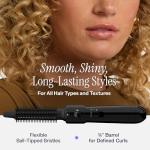 Hot Tools Pro Artist Hot Air Styling Brush | Style, Curl and Touch Ups (3/4”), Black