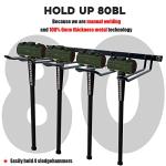 Vikerniel Drill Holder, Power Tool Organizer, Wall Mount 4 Cordless Metal Shelf Holder, Utility Storage Rack for Dewalt Cordless Tools for father day gifts