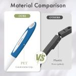 Amazer Dish Brush with Handle, 2 Pack Kitchen Scrub Brushes for Cleaning, Dish Scrubber with Stiff Bristles for Sink, Pots, Pans