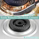 Crevice Cleaning Brush，Hard-Bristled Grout Brush，2024 New Multifunctional Gap Cleaning Brush Tool，Dead Corners Brushes for Bathroom Kitchen Tiles Window Door Slots，3pcs