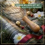 HELDSON® Premium Wire Head Massager Scalp Massage Tool - 32 Fingers Octopus Scratcher - Stress Relax Tickler - Hair Massagers Whisk - Headspa Equipment - Headscratcher Tickle Tools - Gift Men, Women