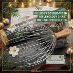 HELDSON® Premium Wire Head Massager Scalp Massage Tool - 32 Fingers Octopus Scratcher - Stress Relax Tickler - Hair Massagers Whisk - Headspa Equipment - Headscratcher Tickle Tools - Gift Men, Women