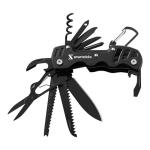 SmartstickX 16 In 1 Pocket Knife multitool Military Grade Steel: Swiss Style Multi Functional Small Folding Knife with Keychain, Easy to Carry, Wine/Bottle Opener, Scissors, Saw, Screwdrivers