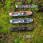 Gerber Gear Armbar Slim Drive Pocket Knife EDC Multitool with Screwdriver, Bottle Opener, Burnt Bronze