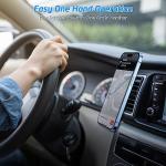 Magnetic Phone Holder for Car, WixGear [2 Pack] Universal Air Vent Magnetic Phone Mount for Car, Car Phone Holder Mount for Cell Phones and Mini Tablets with 4 Metal Plates