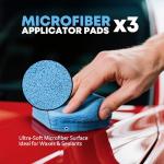 VCANENERGY Car Cleaning kit, Car Interior Detailing kit with 10000pa Car Vacuum Cleaner, Wheel Brush, Windshield Cleaner Tool, Microfiber Towel, Wash Mitt, Interior and Exterior Car Wash kit with Bag