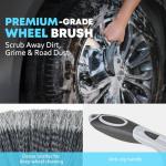 VCANENERGY Car Cleaning kit, Car Interior Detailing kit with 10000pa Car Vacuum Cleaner, Wheel Brush, Windshield Cleaner Tool, Microfiber Towel, Wash Mitt, Interior and Exterior Car Wash kit with Bag