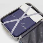 YOUDENOVA Hanging Closet Organizer, 6-Shelf Closet Hanging Storage Shelves, Purple