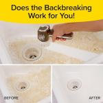 Horsepower Scrubber, Waterproof, Electric Power, Spins 350 RPM, 5 Brush Heads, AS SEEN ON TV, Cleans Dirt & Grime, Tile, Grout, Bathrooms, Kitchen, Auto Rims, Outdoor Furniture & More, Rechargeable