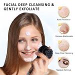 Small Ice Roller with Case & 2 Pcs Facial Cleansing Brushes