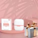 Hanmier Ice Roller for Face with Gua Sha, Travel ice Roller Cold Therapy Tools, Cold Facial Ice Roller Massager for Eye Puffiness, Migraine, TMJ Pain Relief & Minor Injury (Pink)