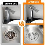 BSFRNF 3Pcs Hard-bristled Crevice Cleaning Brush, Multifunctional Thin Gap Scrub Brush, Bathroom Cleaner Tools for Household Use, Kitchen, Window, Toilet, Grout, Faucets, Car