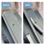 Crevice Cleaning Brush, Hard-Bristled Gap Scrub Brush, Toilet Gap Cleaning Brush Tool, for Scrub Small Spaces, Kitchen, Bathroom, Corner, Grout, Sink, Window Tracks, Hinges, 3pcs