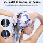 Viuyougor Scalp Massager Electric, Portable Scalp Massager Tool, Waterproof Head Massage Stress Relax, Hair Massagers with 3 Speed Modes & 8 Massage Claws