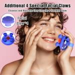 Viuyougor Scalp Massager Electric, Portable Scalp Massager Tool, Waterproof Head Massage Stress Relax, Hair Massagers with 3 Speed Modes & 8 Massage Claws