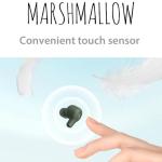 JVC Marshmallow True Wireless Bluetooth 5.3 Earbuds – 28H Battery, Memory Foam Earpieces for All-Day Comfort, IPX4 Water Resistant, Mic, Compact Case, for iPhone & Android