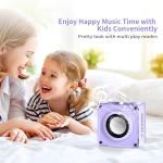 LENRUE Mini Bluetooth Speaker,Wireless Portable Speakers,5W Small Speaker with Clear Sound,Support TWS/TF Card,Lanyard Design for Hiking, Biking, Trip,Gift for Men/Women/Boys/Girls