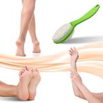 WAFJAMF Foot Stone Brush Exfoliating Brush Shower Foot Srubber with Pumice(1 PCS Green)